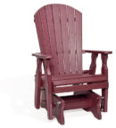 #114 Single Fan Back Glider