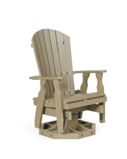 #119 Swivel Fan Back Glider