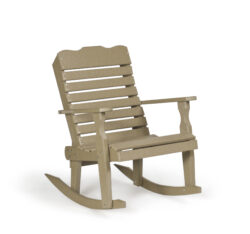 #301 Single Curved Back Rocker