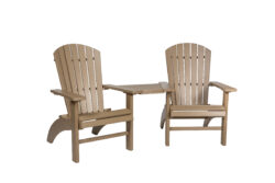 #382 Fanback Settee
