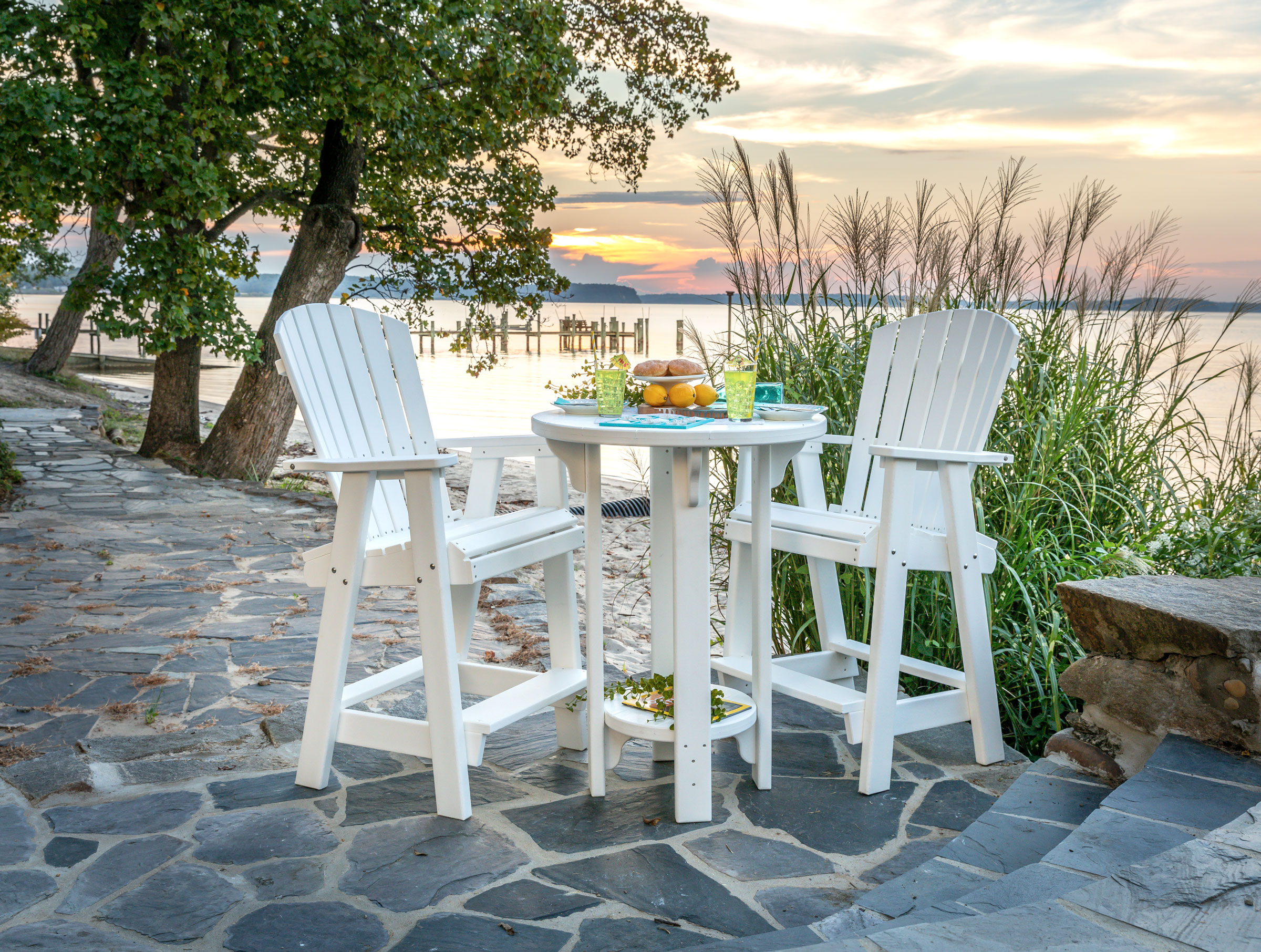 White-Bistro-Pub-Table-view-5