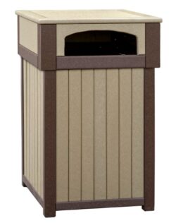 #931 One Hole Trash Receptacle